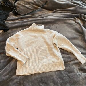 everlane grey chunky sweater m warm